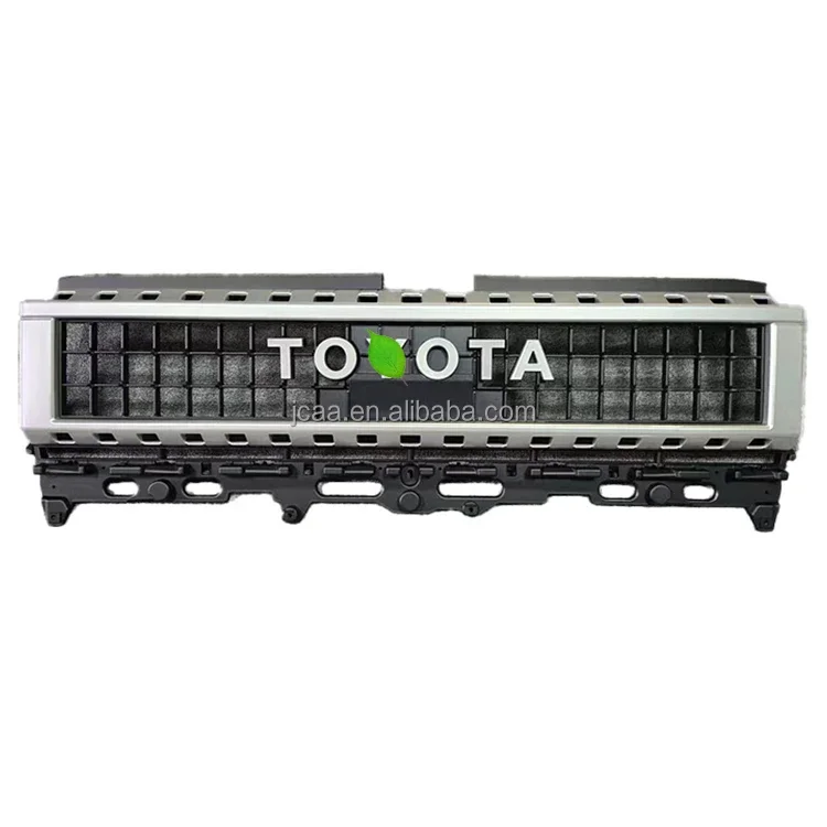 

Popular Hot sell High Quality Silver ABS Grill for Land Cruiser Prado LC250 2024 New Auto Body Parts Front Bumper LED Easy Rep