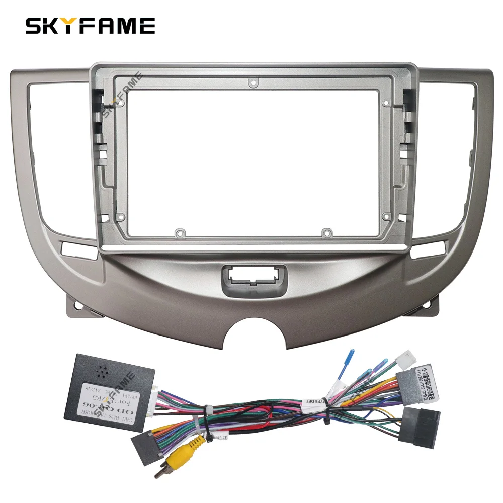 SKYFAME إطار السيارة فآسيا محول Canbus صندوق فك أندرويد راديو داش تركيب لوحة عدة لشيري A3 J3 M11 Tengo