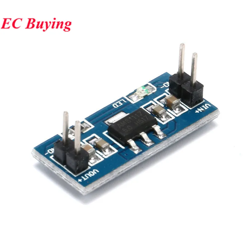 20 PCS/1 PC AMS1117 LM1117 1.2V 1.5V 1.8V 2.5V 3.3V 5V DC-DC Step Down Buck Power Supply โมดูลสําหรับ Arduino Raspberry Pi PCB Board