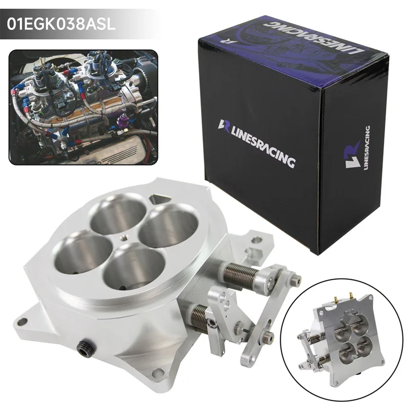 Cast Aluminum 1000Cfm 4 Barrels 1.75'' Core 4150 Flange Carburetor Throttle Body for LS1LS1 LS2 LS3 LS6 LS7 LS9 LSX Engines