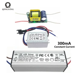 LED Driver 300mA 1-5W 6-10W 7-20W 20-36W LED Constant Current Driver Power Unit Supply For LED Bulbs Lighting Transformers