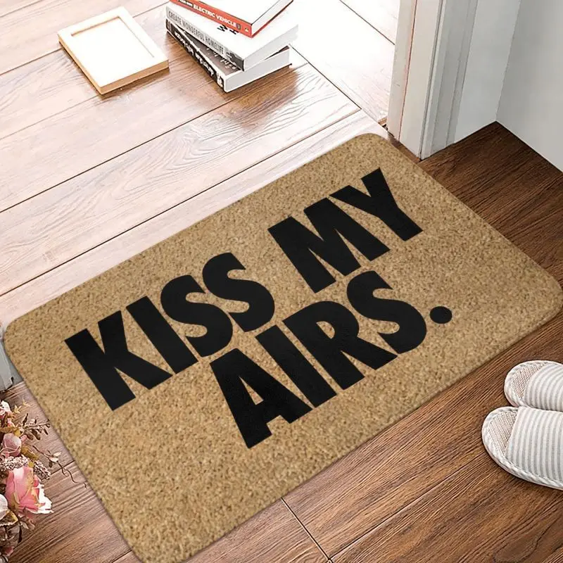 Kiss My Airs Front Door Floor Entrance Mat Outdoor Bathroom Kitchen Doormat Living Room Carpet Rug Toilet  Footpad