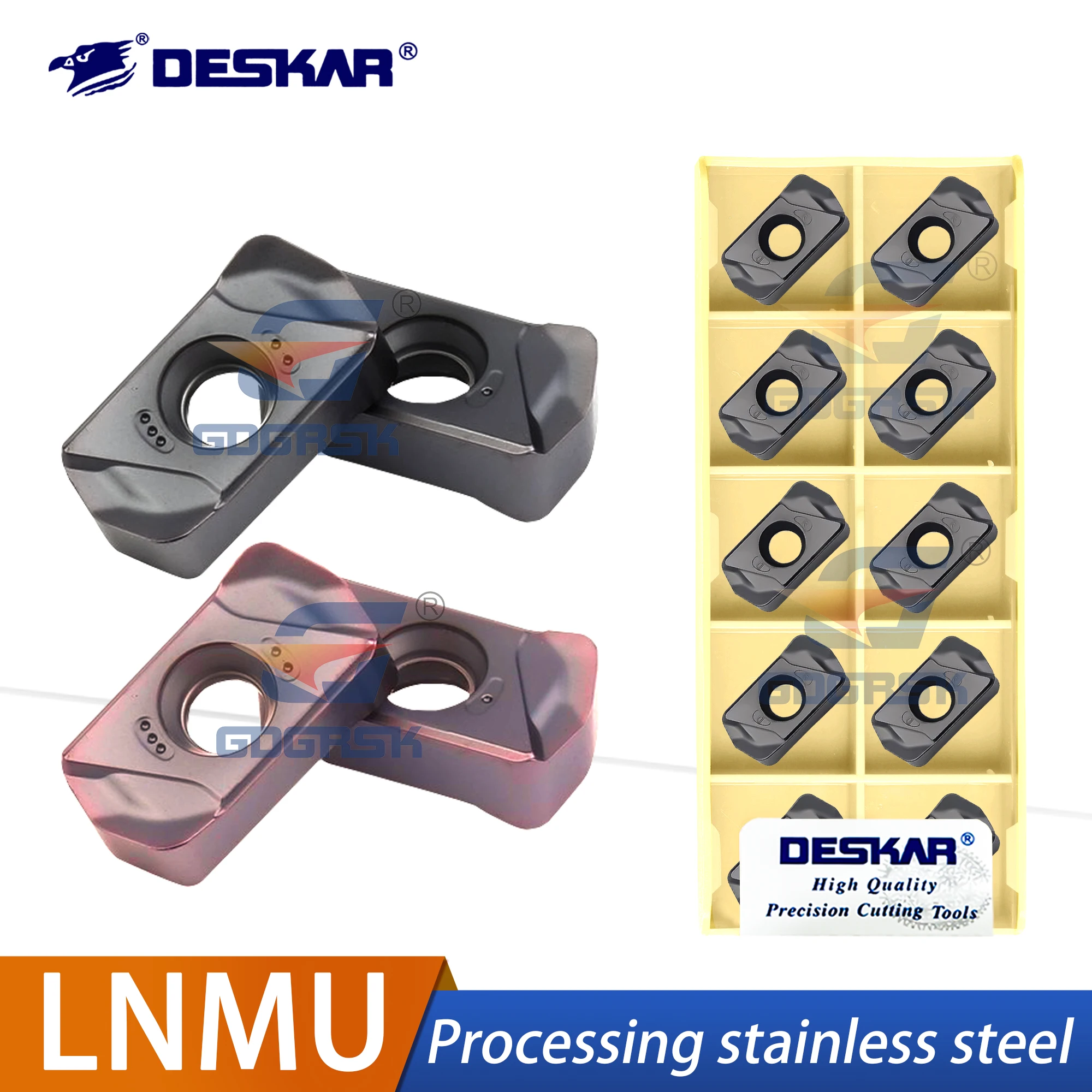 

10 шт. LNMU0202ZER/0303ZER-MJ LF6018 LNMU0303ZER-MJ TF618 токарные и фрезерные инструменты Быстрые инструменты вперед к лезвиям