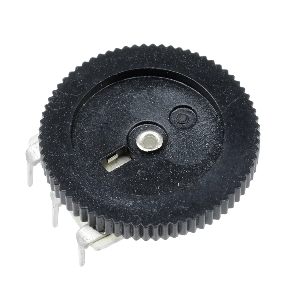 10 Teile/los B103 10K Ohm 3 Pins Zifferblatt Rad Potentiometer Audio Stereo Volumen Getriebe Switch Control für Radio MP3 MP4 Player