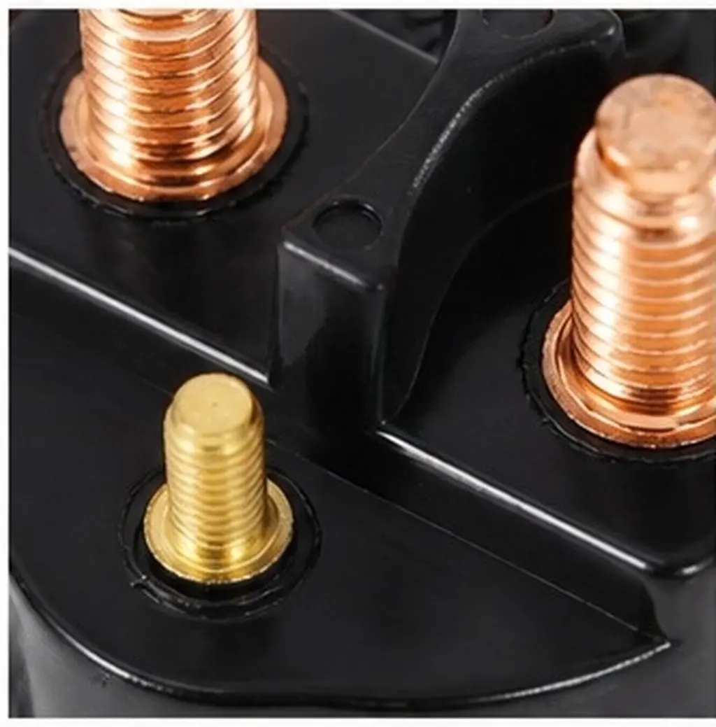 12V Winch Solenoid Relay Contactor Reliable Relay Control for Atv Utv Construction Vehicles Winch Motor Reversing Switch