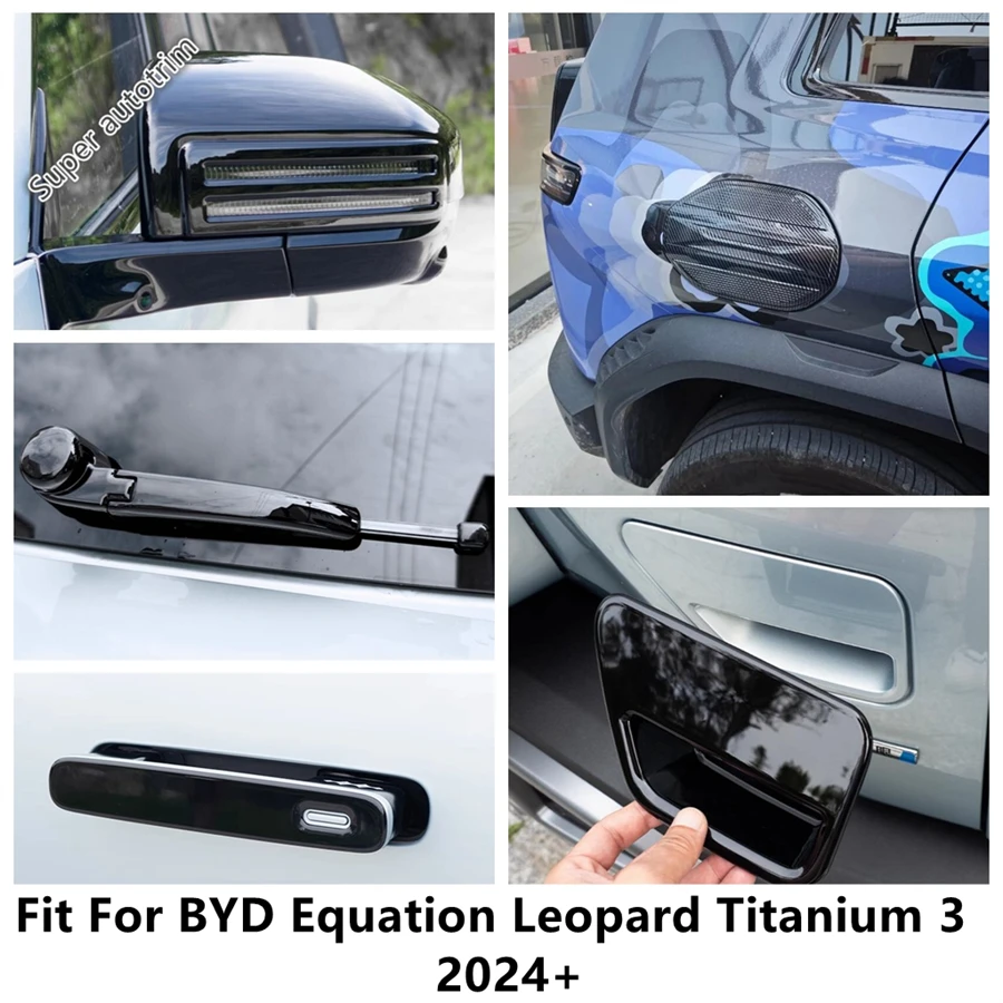 

Rearview Mirror / Door Handle Bowl / Wiper / Fuel Tank Cap Cover Trim Accessories For BYD Equation Leopard Titanium 3 2024 2025