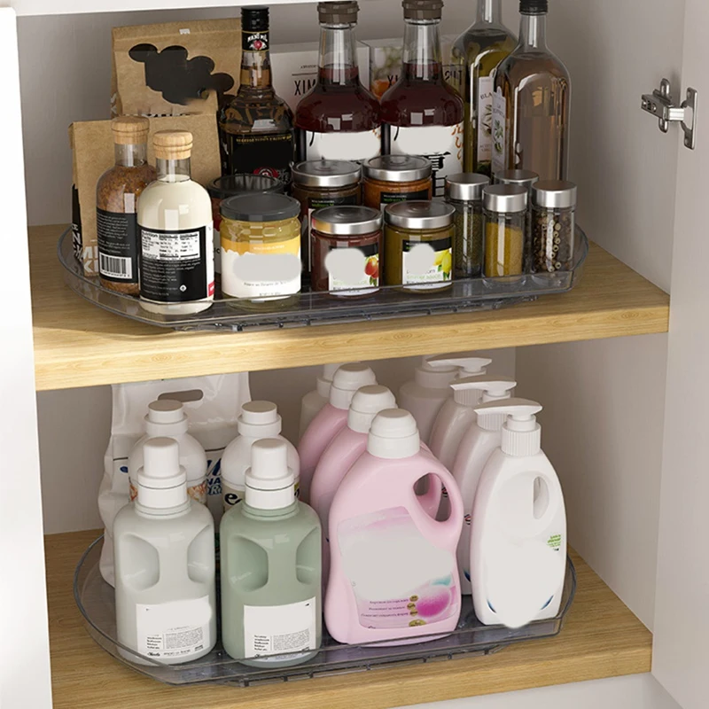 AB15-Rotary Refrigerator Finishing Rack Rotary Finishing Rack Lockers For Kitchens, Bathrooms And Dining Tables