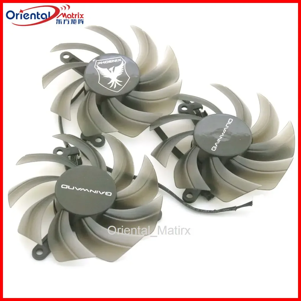 

3 шт./лот TH8015S2H-PCC02 83 мм DC12V 0,45A 4Pin для GAINWARD RTX3060ti 3070 3070ti RTX 3080 3080t 3090 Вентилятор охлаждения видеокарты