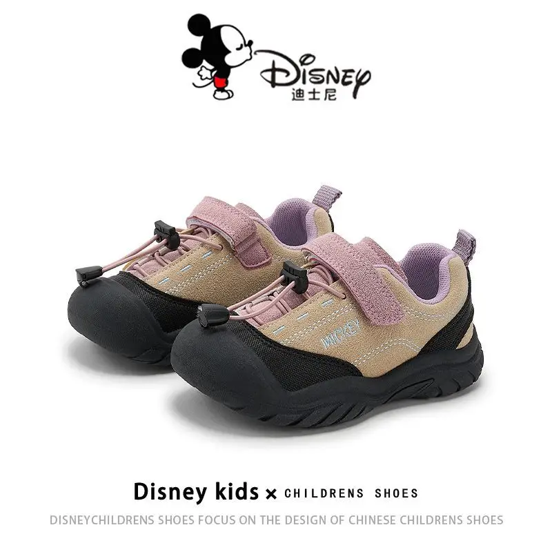 

Детская водонепроницаемая походная обувь Disney — уличные кроссовки на липучке, унисекс и прочные для приключений