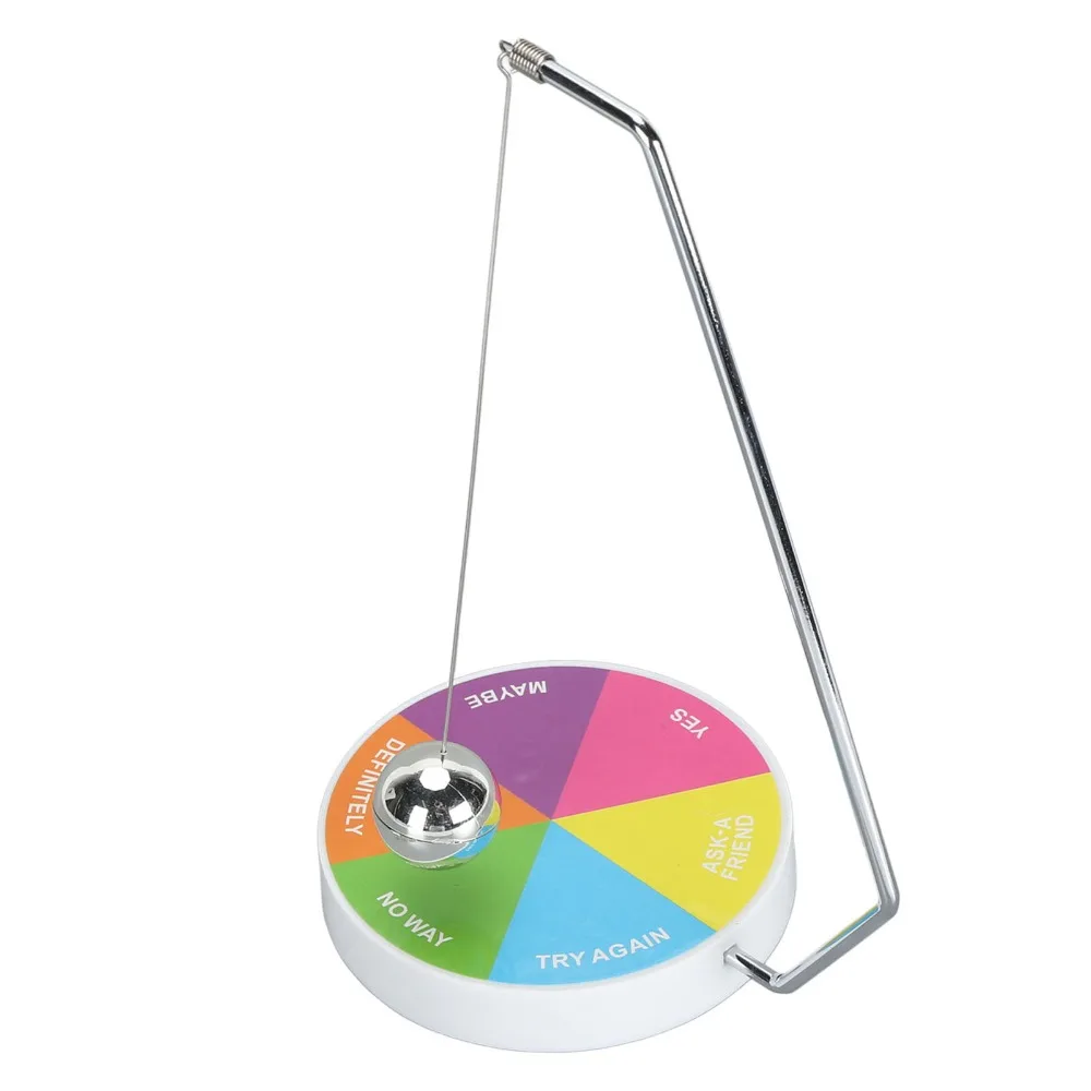 New Metal Magnetic Decision Ball Luck Magnetic Pendulum Reduce Stress Colorful Decision Maker Ball Desk Desk Decor