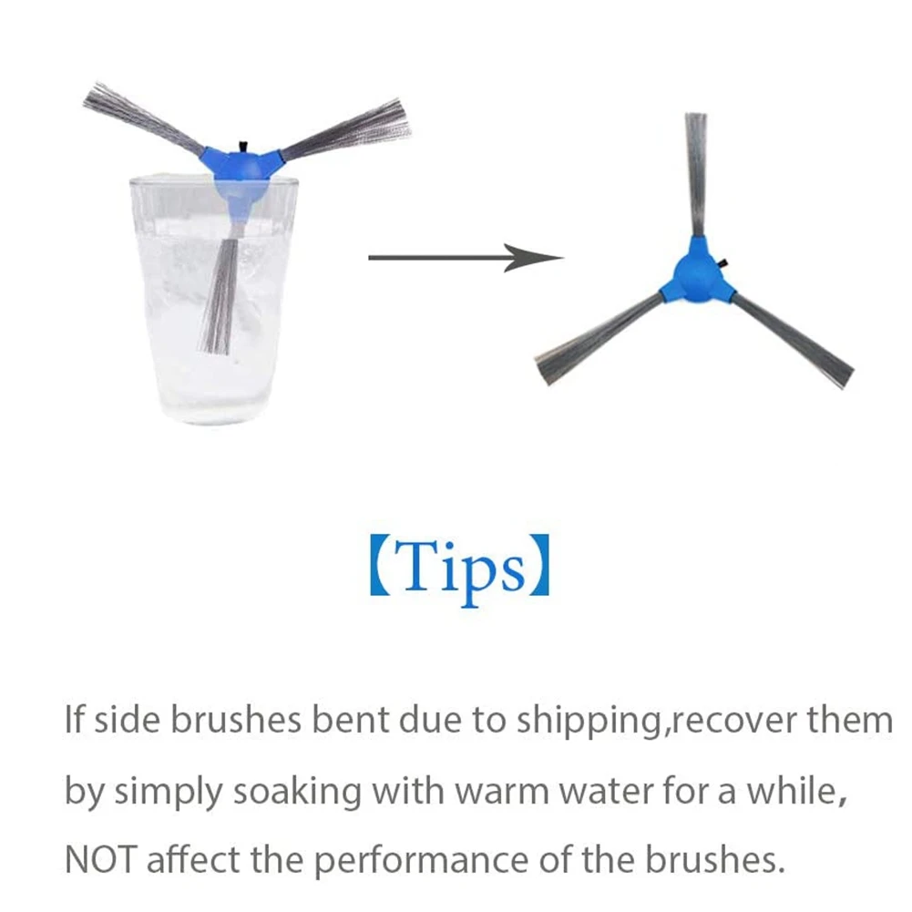 Reemplazo de Cepillo Lateral caliente para Eufy RoboVac 11S 15T 30 30C 15C 12 25C 35C accesorios de piezas de Robot aspirador