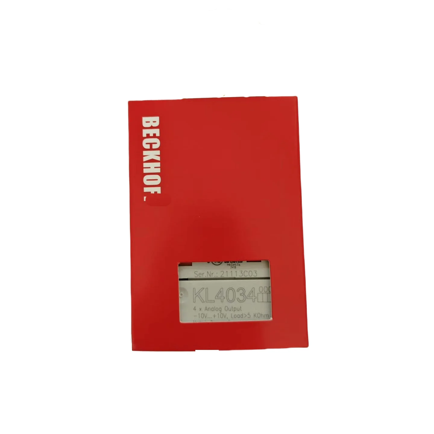 KL4034 Модуль ПЛК для BECKHOFF KL4034