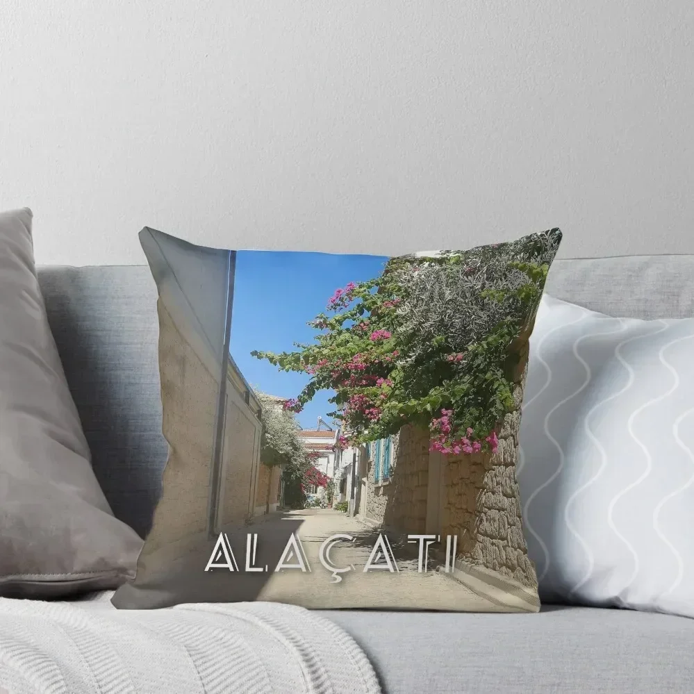 Alacati Town Izmir تركيا شارع التصوير رمي كيس وسادة عيد الميلاد غرفة فاخرة وسائد الزخرفية وسادة #1