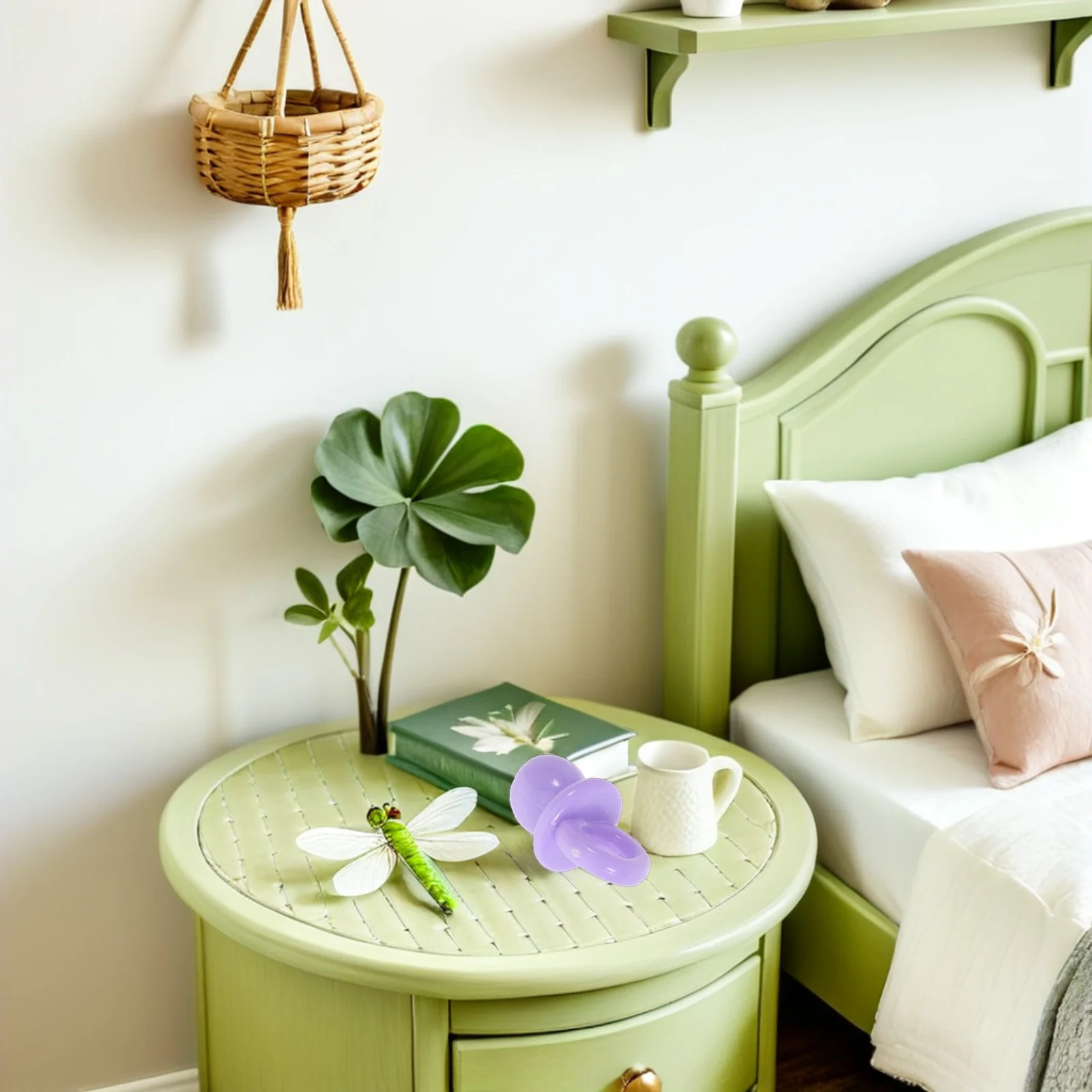 

60Pcs Miniature Baby Pacifier Resin Charms Cute DIY Crafts Supply Jewelry Making Phone Case Decor Baby Shower Game Accessories