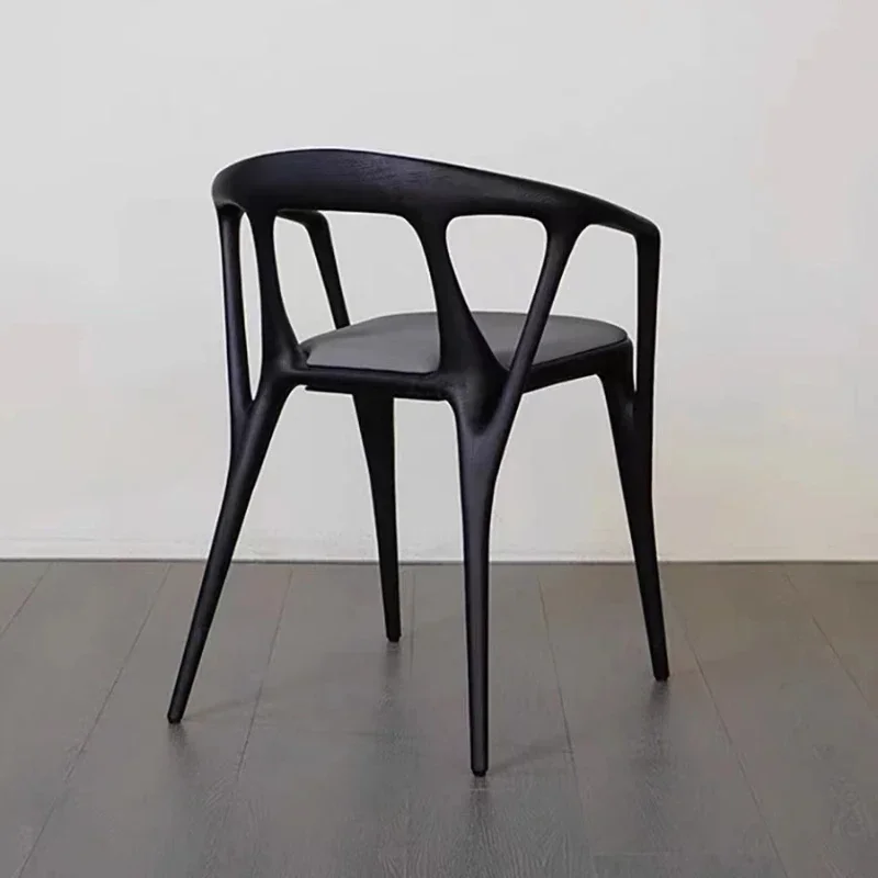 كراسي طعام فاخرة بذراع مكتب للمطبخ كراسي خشبية مريحة لتناول الطعام في الشمال أثاث مأدبة المطاعم