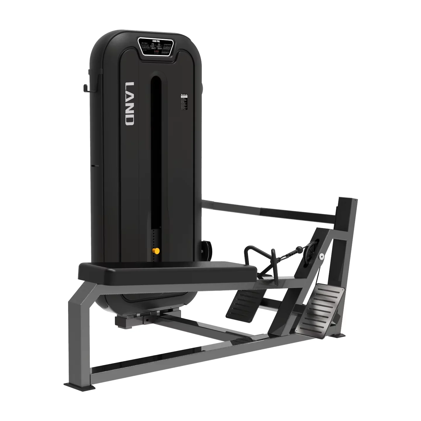 

Land Fitness Commercial Gym Equipment Seated Horizontal Pulley Pin Loaded Strength Machine for Sale