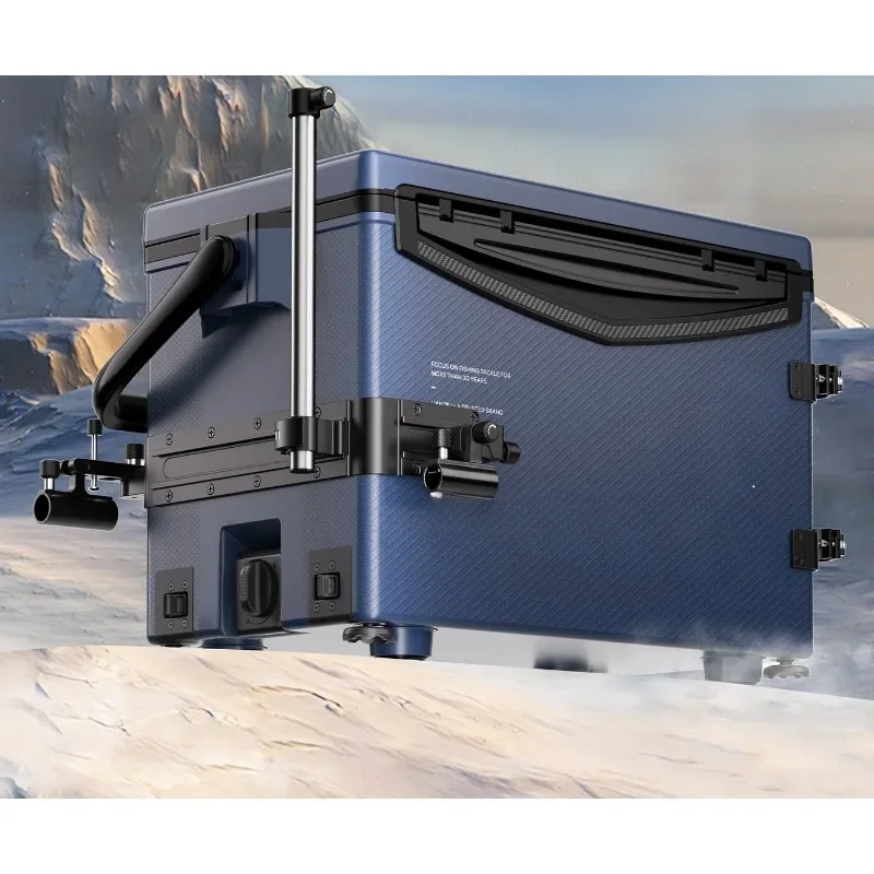 Fishing box, multifunctional thickened track accessories table fishing box