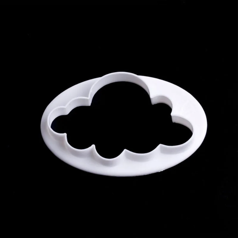 Sugar Biscuit Mold Cloud Shape Fondant Cutter ABS Plastic Baking Mould Cookie Mould Cake Decorating Tools Kitchen Bakeware