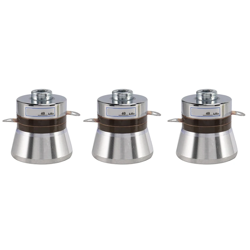 3X 60W 40Khz High Conversion Efficiency Ultrasonic Piezoelectric Transducer Cleaner High Performance Acoustic Components