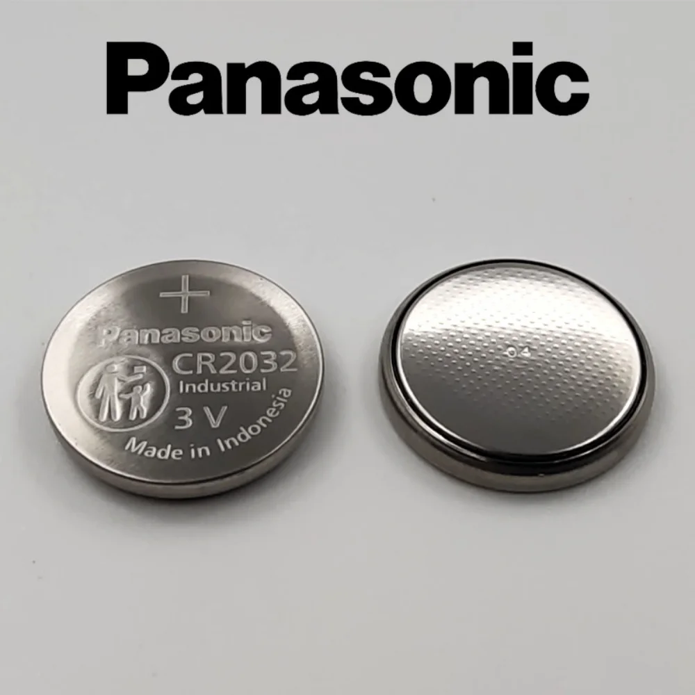 Panasonic CR2032 CR 2032 3V Lithium Coin Cell Battery Button Batteries for Car Key Clock Remote Watch Motherboard Electronics