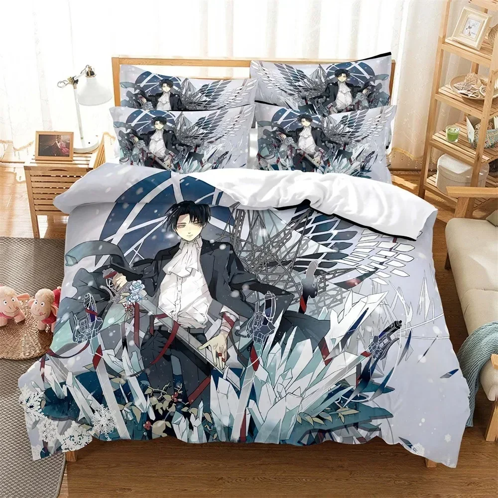 Anime characters Bedding Set Duvet Cover Set 3d Bedding Digital Printing Bed Linen Queen Size Bedding Set Fashion Design 24