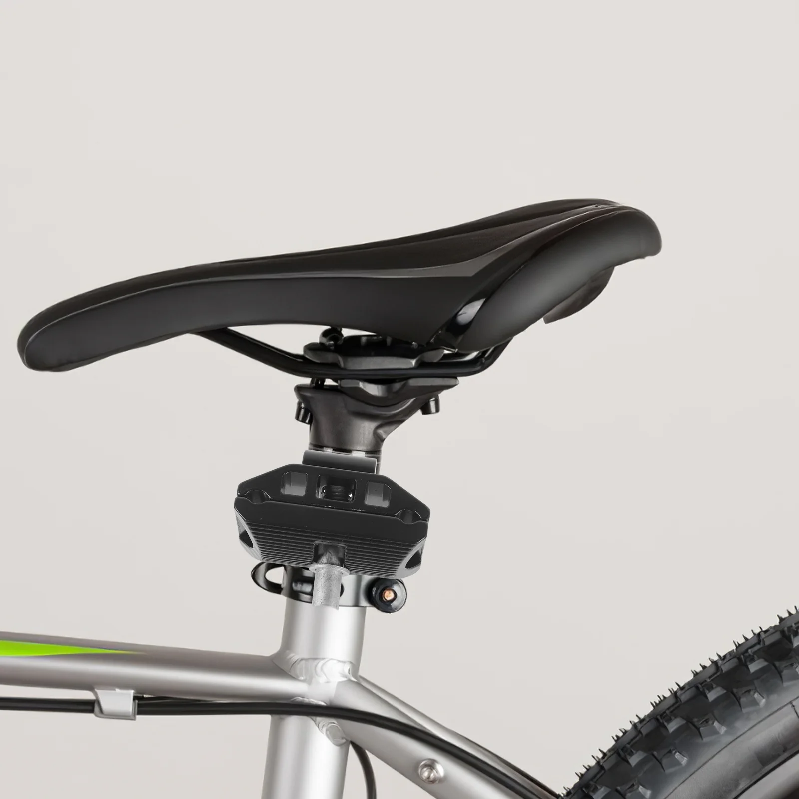 

Зажим для подседельного штыря велосипеда, металлический зажим для седельной штыря для велосипедного аксессуара, прочный, легкий, быстросъемный, фиксирующийся, головка подседельного штыря для