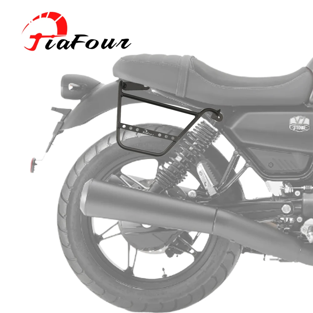 FIT For V7 Milano Carbon Rough V7 Centenario 21-24 Motorcycle Saddle Bag Left Right Side Trunk Bag Holder Bracket Support