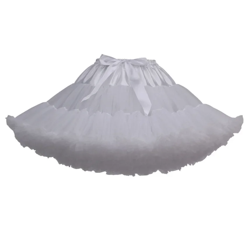 

Lolita Petticoat Crinoline Underskirt Cosplay New Women Tutu Skirts Fluffy Dance