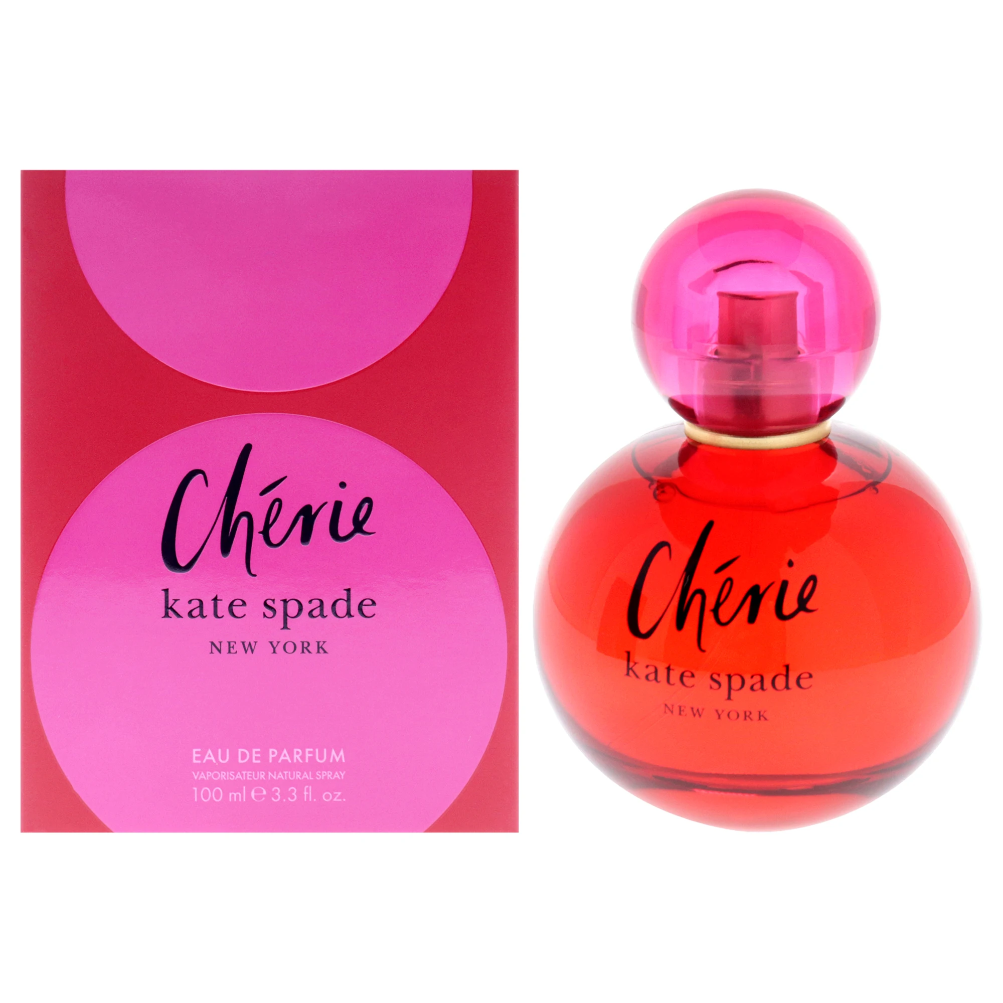 Cherie by Kate Spade para mulheres - spray EDP de 3,3 onças