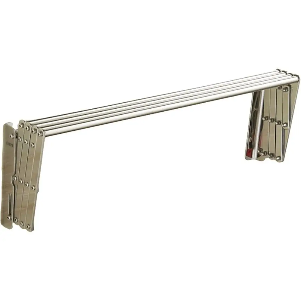 

Space-Saving Stainless Steel Clothes Drying Rack for Laundry Room and Bathroom, 50cm