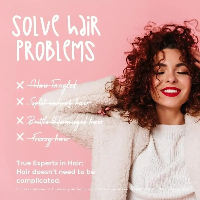 R3MF Immetee Hair Conditioner Enhancer Enhancer Hair Elastin Hair Volumizing Gel Curls Выделенные крем для ухода за волосами