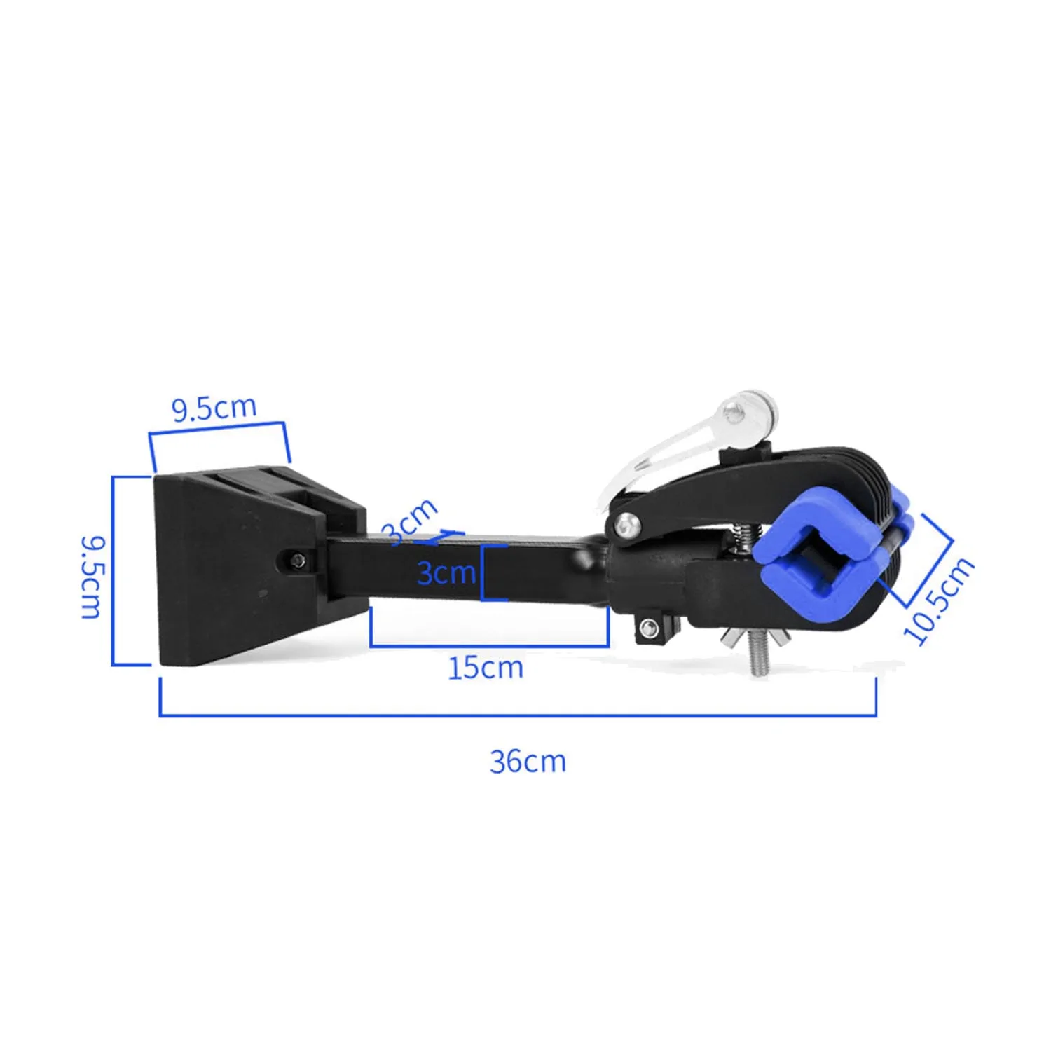 ABME New Bicycle Storage Bike Wall Mount Clamp Road Bike Rack Holder Garage Maintenance Hanger Repair Work Stand