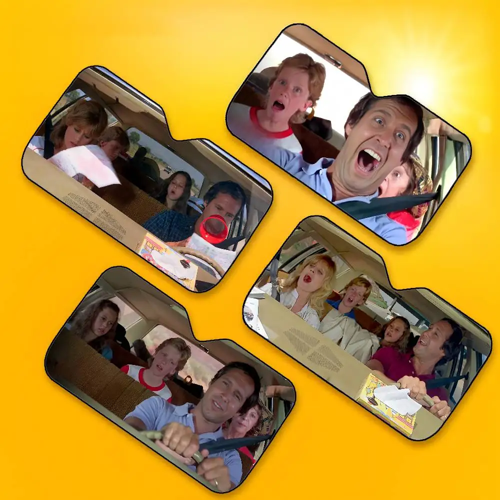National Lampoon's Vacation Car SunShade Windshield Foldable Three-layer Insulation Sunshade By Suction Cup Blocks UV Rays Sun