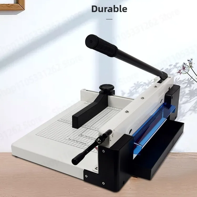 Heavy Duty Manual Paper Cutter, Large Guillotine with Infrared Alignment for Card Photo Thick Layer Cutting