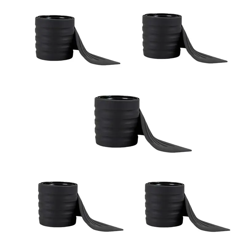 

Защитная пластина на порог багажника автомобиля, универсальная 5 шт., защита заднего бампера, резиновые молдинги, накладка, накладка, полоса 104X9 см