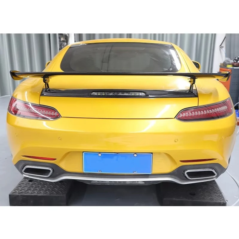 STLF CLRAK Car Upgrade Carbon Fiber Tail Decorative Panel New Condition Fit for 2015-2023 GT GTS GTR Pro Style 3