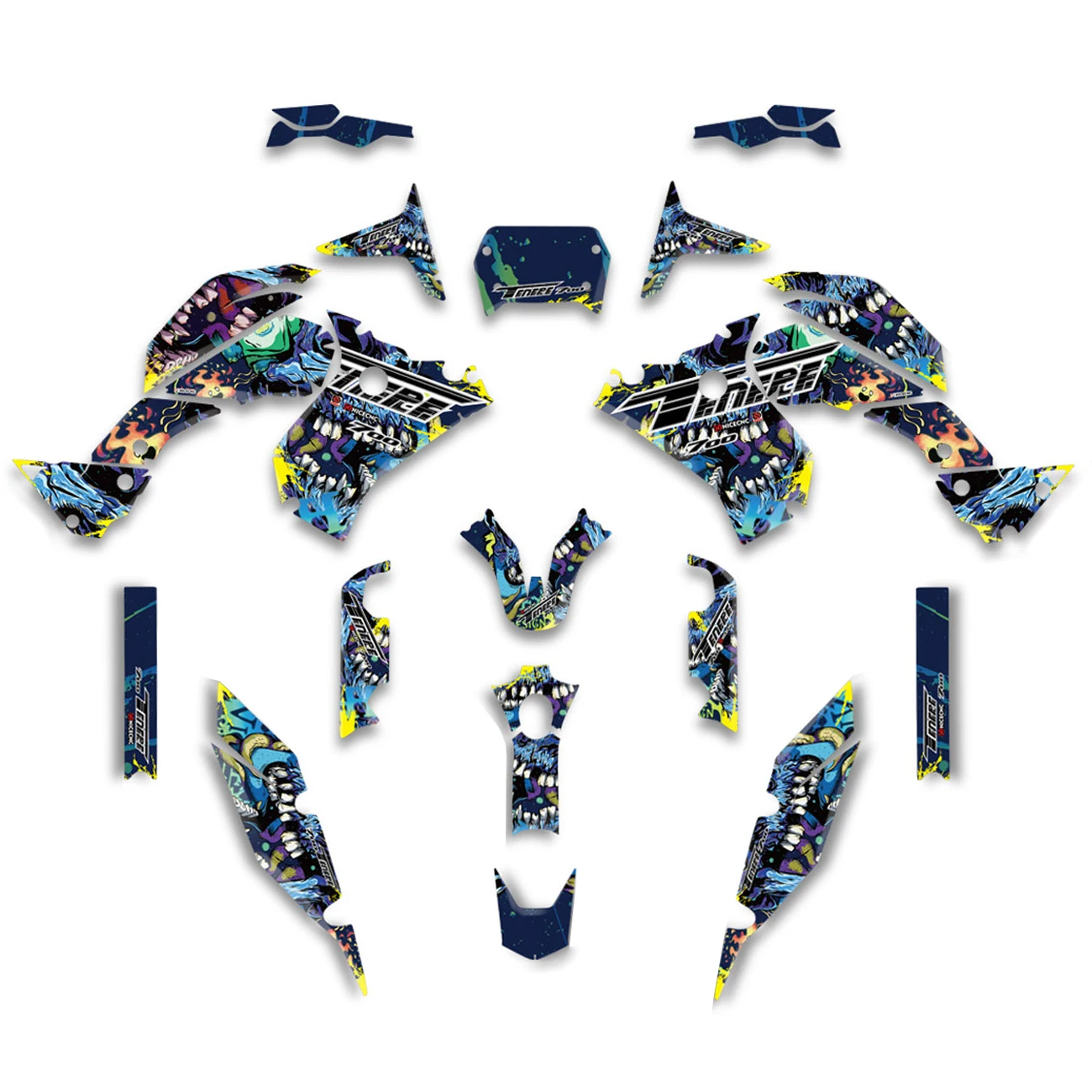 

Наклейка для Yamaha Tenere 700, обтекатель кузова, виниловые наклейки, графические наклейки для Tenere 700 XTT700 2019 2020 2021 2022 2023