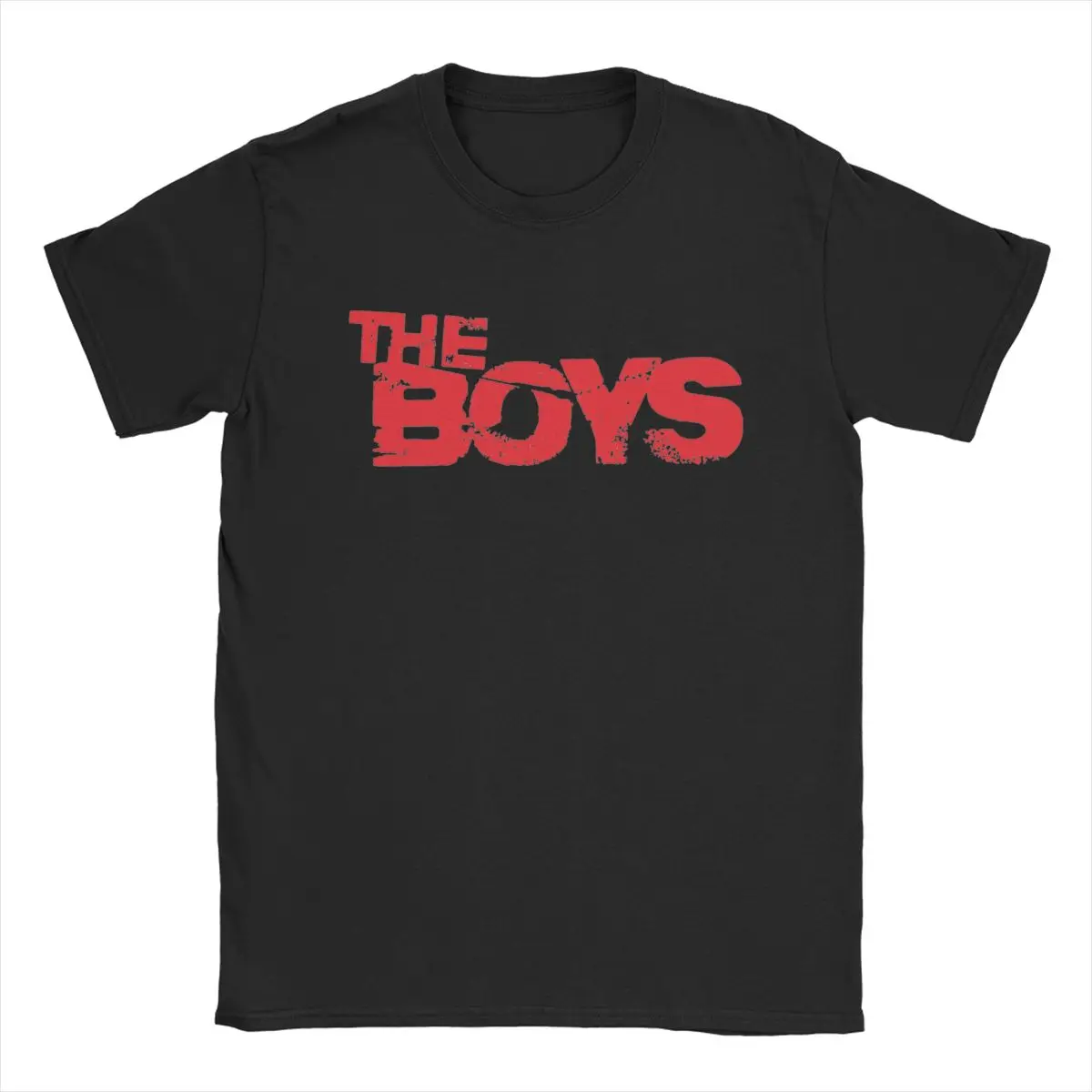 The Boys Superhero T Shirt Men's Cotton Leisure T-Shirts Crew Neck Tee Shirt Short Sleeve Tops Unique