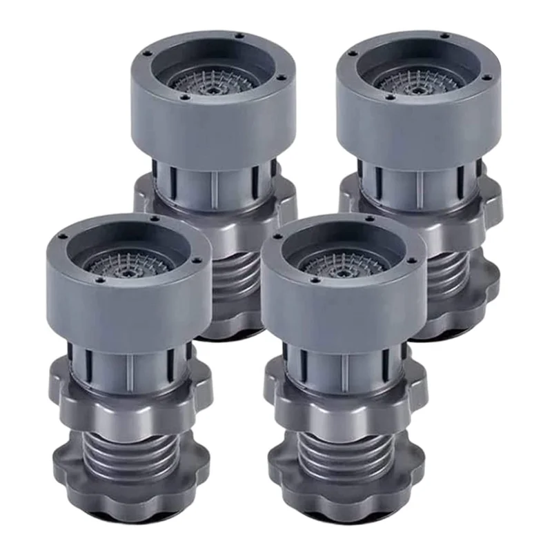 A98I-ปรับความสูงเครื่องซักผ้าสนับสนุน,ป้องกันการสั่นสะเทือนเครื่องซักผ้าเท้าPad,เครื่องซักผ้ายางฟุตPad 4PCS