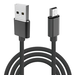 Przewód USB Mini, USB 2.0 typu A do Mini B szybkie ładowanie pleciony sznur kompatybilne z odtwarzaczami MP3/4, GPS, kamera na deskę rozdzielczą, aparatem cyfrowym