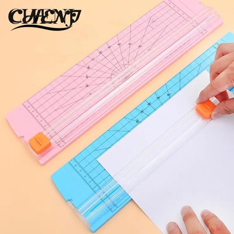 1Pcs A4 Paper Cutter Precision Paper Photo Trimmers Cutter Scrapbook Trimmer Lightweight Cutting Mat Machine for Office School