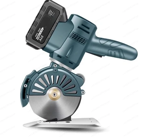 

126Electric Handheld Lithium Battery Scissors Leather Cutting Machine Automatic Sharpening for Carpet Cloth Shearing 09816