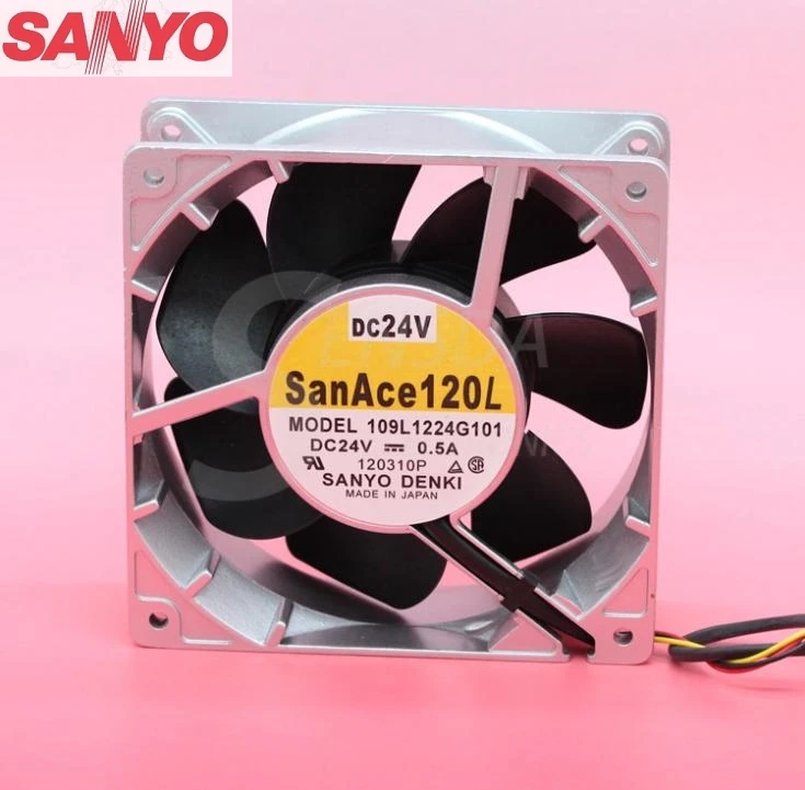 

For Sanyo 109L1224G101 24V 0.5A 12038 120mm inverter cooling fan