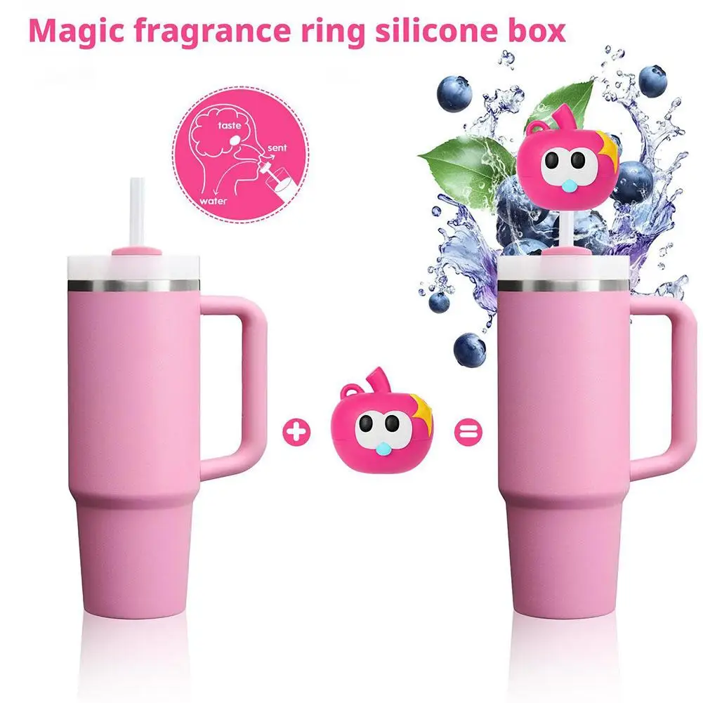 10 مللي متر غطاء من القش ل كوب ستانلي قابلة لإعادة الاستخدام سيليكون القش توبر متوافق مع 30 و 40 أوقية بهلوان الغبار واقية القش نصائح الأغطية