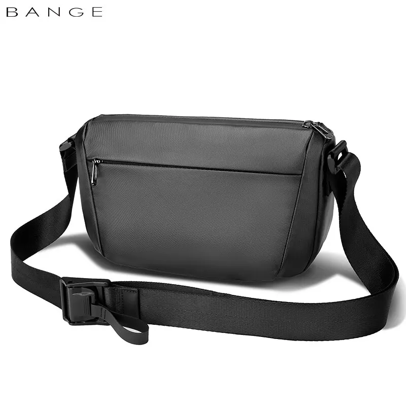 BANGE-Bolso cruzado para hombre y mujer, bandolera clásica a la moda, resistente al agua, sencillo, ideal para negocios