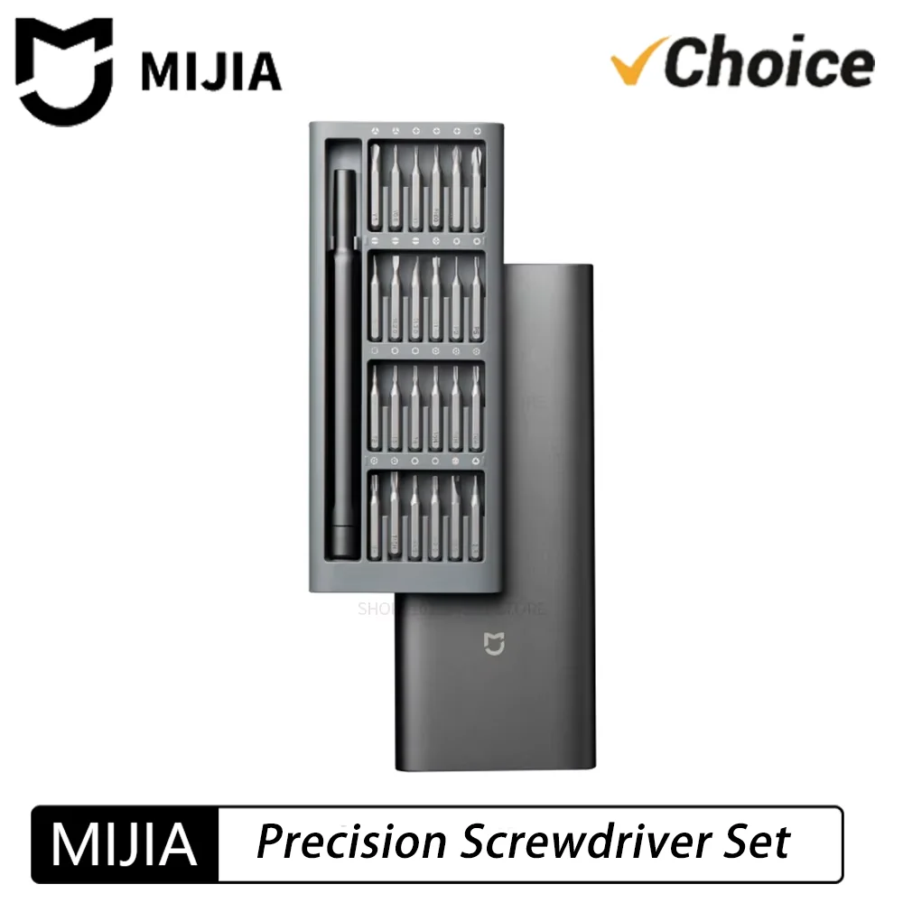 

Набор отверток MIJIA: многофункциональный инструмент для дома, разборки и ремонта, с магнитным креплением (крестовая, шлицевая)