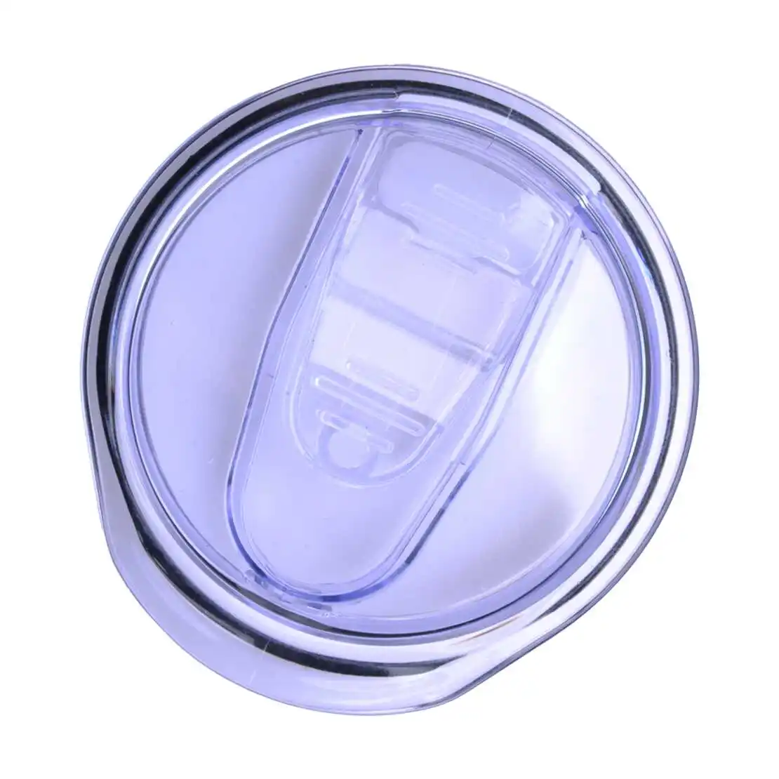 Cup Splash Spill Proof Resistant Silicone Slide Cover Clear Lid Replacement fit for 12OZ 16OZ 20OZ Skinny Tumbler New