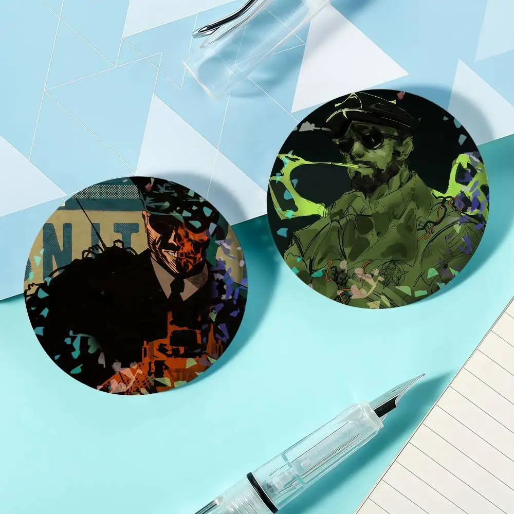 Horror Game The Outlast Trials Laser Badge Ensemble Lapel Pins for Backpacks Briefcase Brooch Clothes Gifts