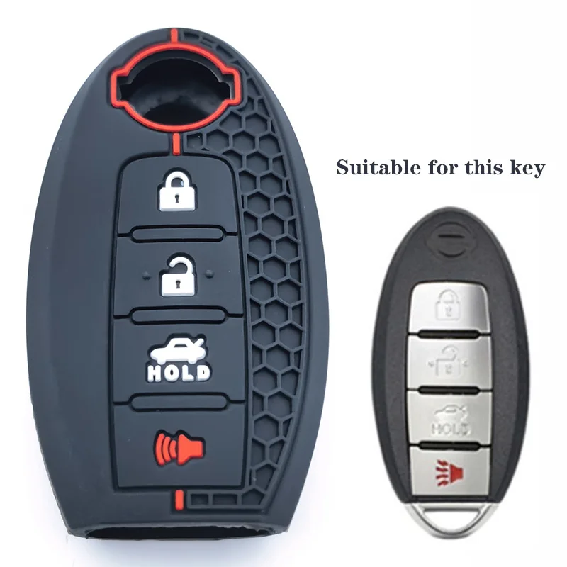 Car Remote Key Shell Case Fob Protect Cover for NISSAN Maxima Altima Versa Sentra Sunny Sylphy Teana Qashqai X-Trail Juke