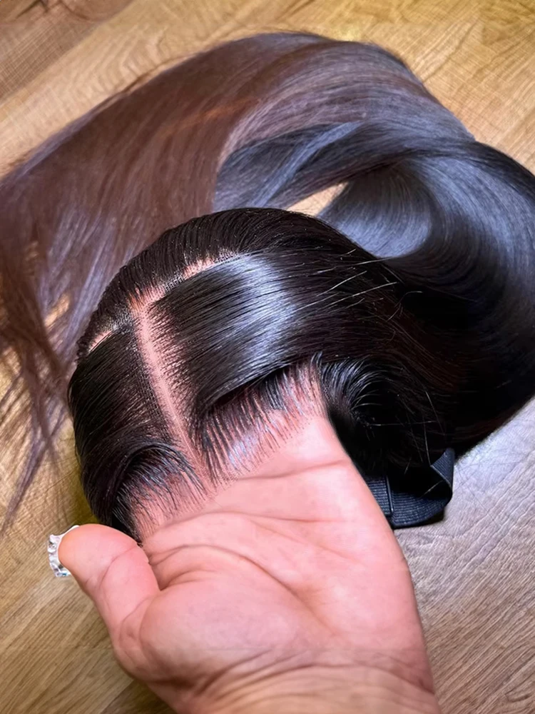 

Бесклеевой парик из человеческих волос Ready Wear to Go Bone Straight 13x6 13x4 Hd Кружевные фронтальные парики из человеческих волос Малайзийские 100% необработанные человеческие волосы